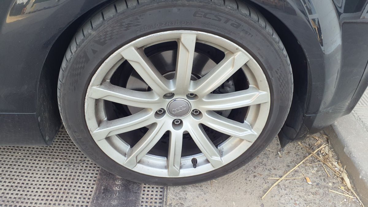 Front right tire