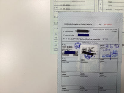 1º matriculación