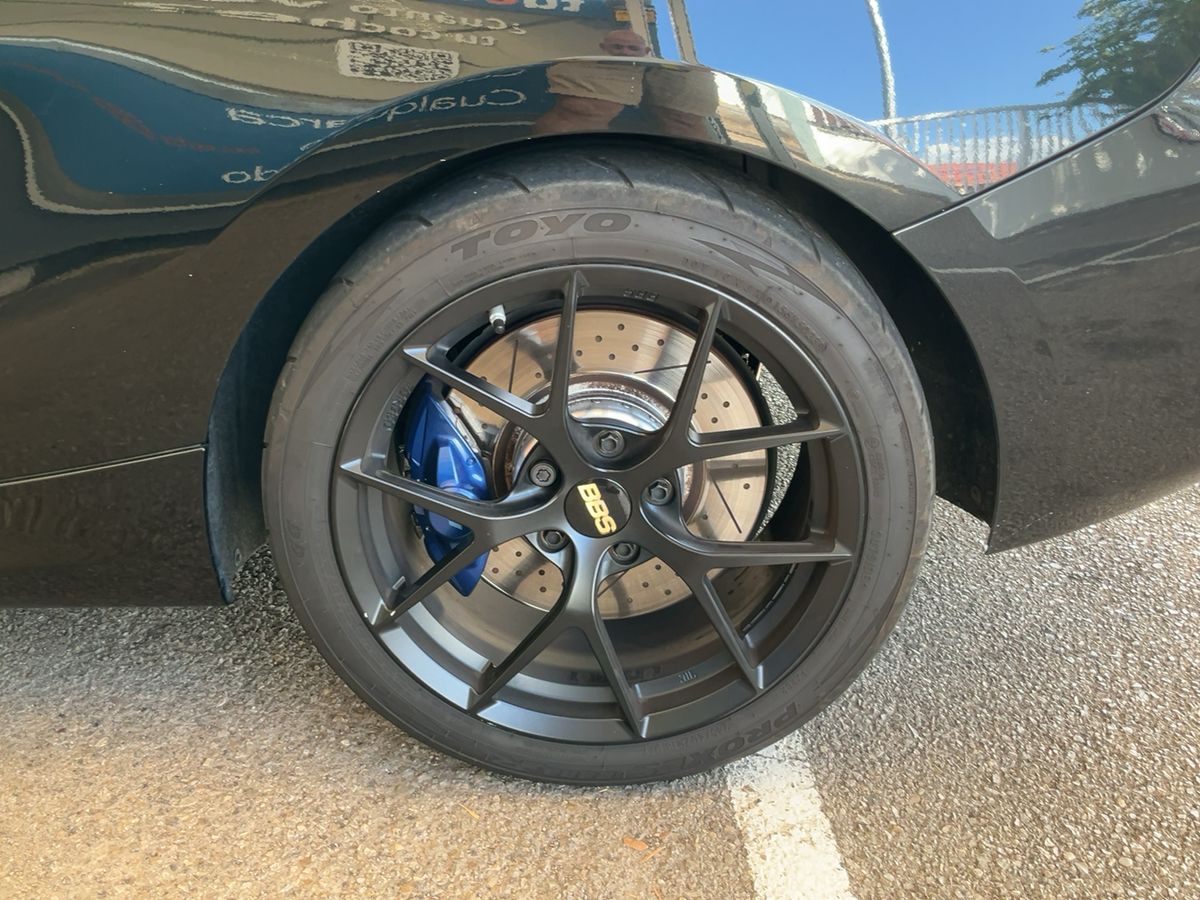 Rear left tire