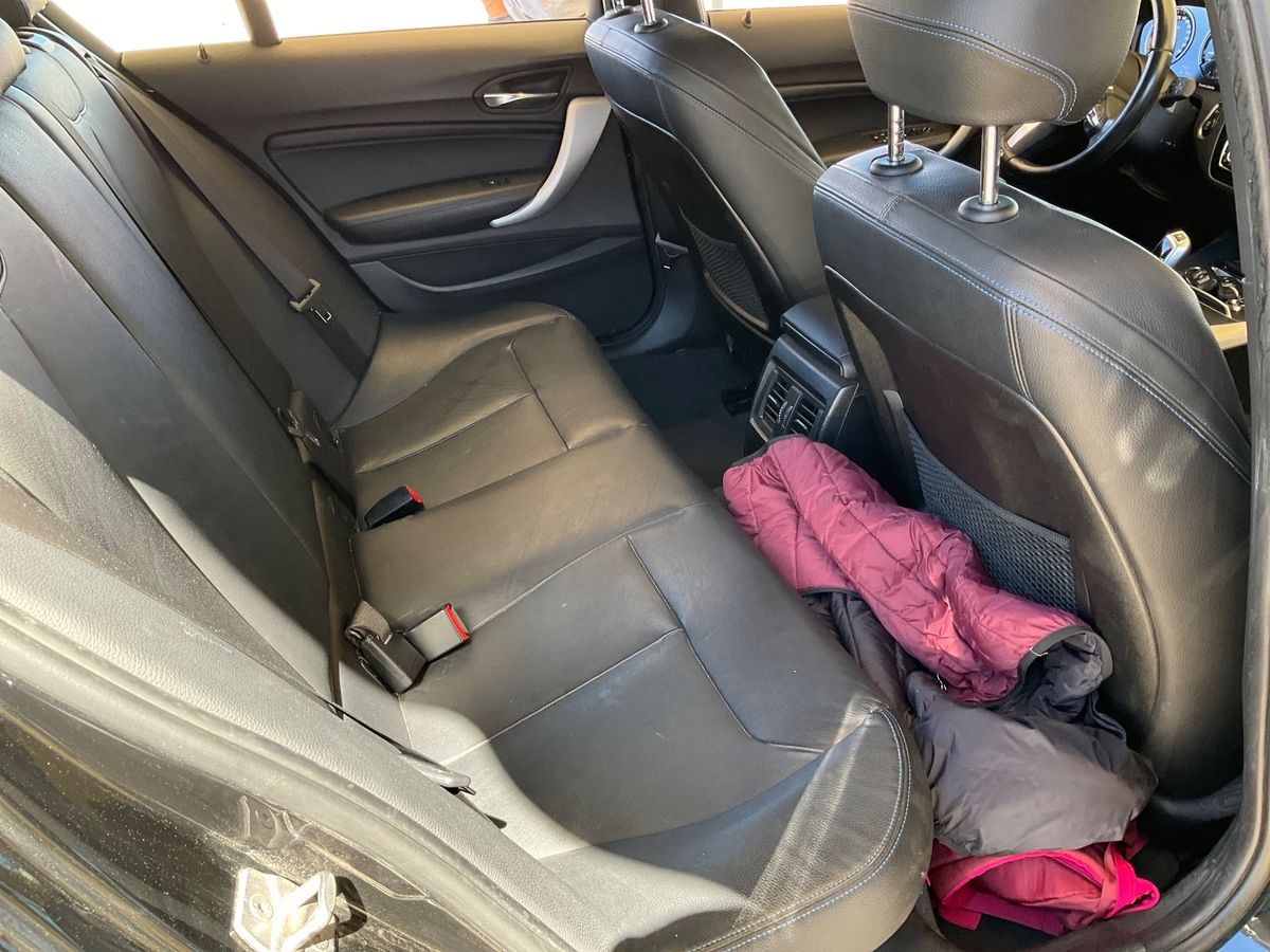 Interior trasero
