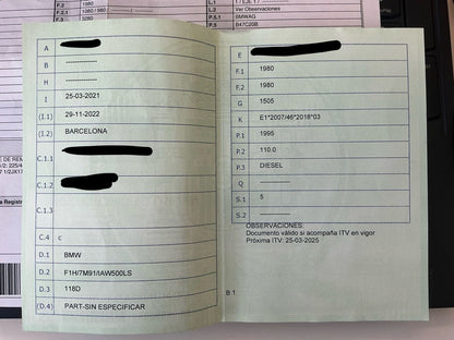 1º matriculación