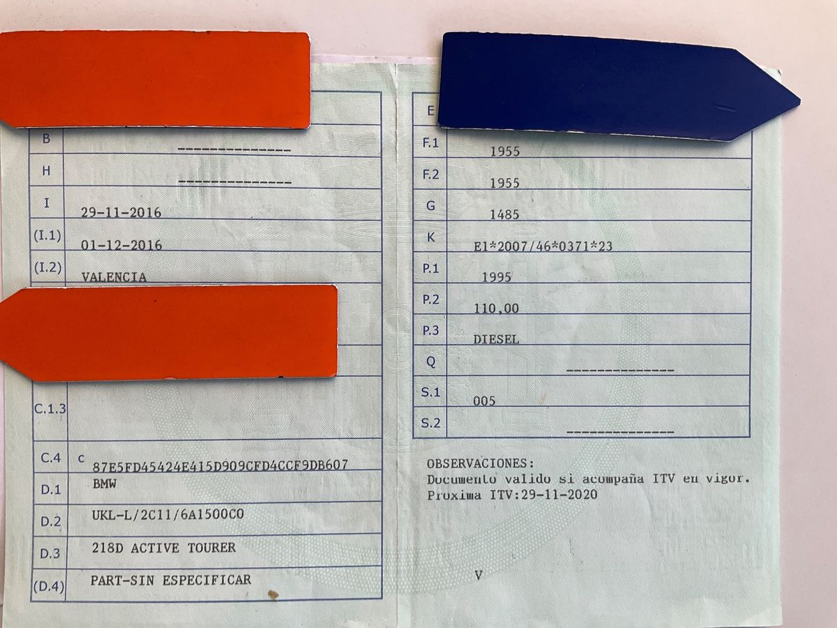 1º matriculación