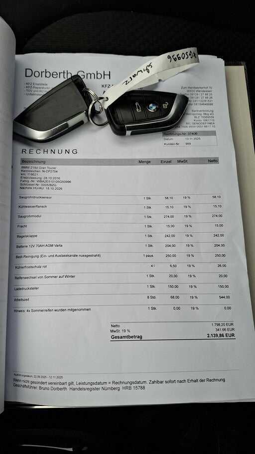 BMW 2er Gran Tourer - 218d Advantage Steptr. NAV AHK 145323313 17