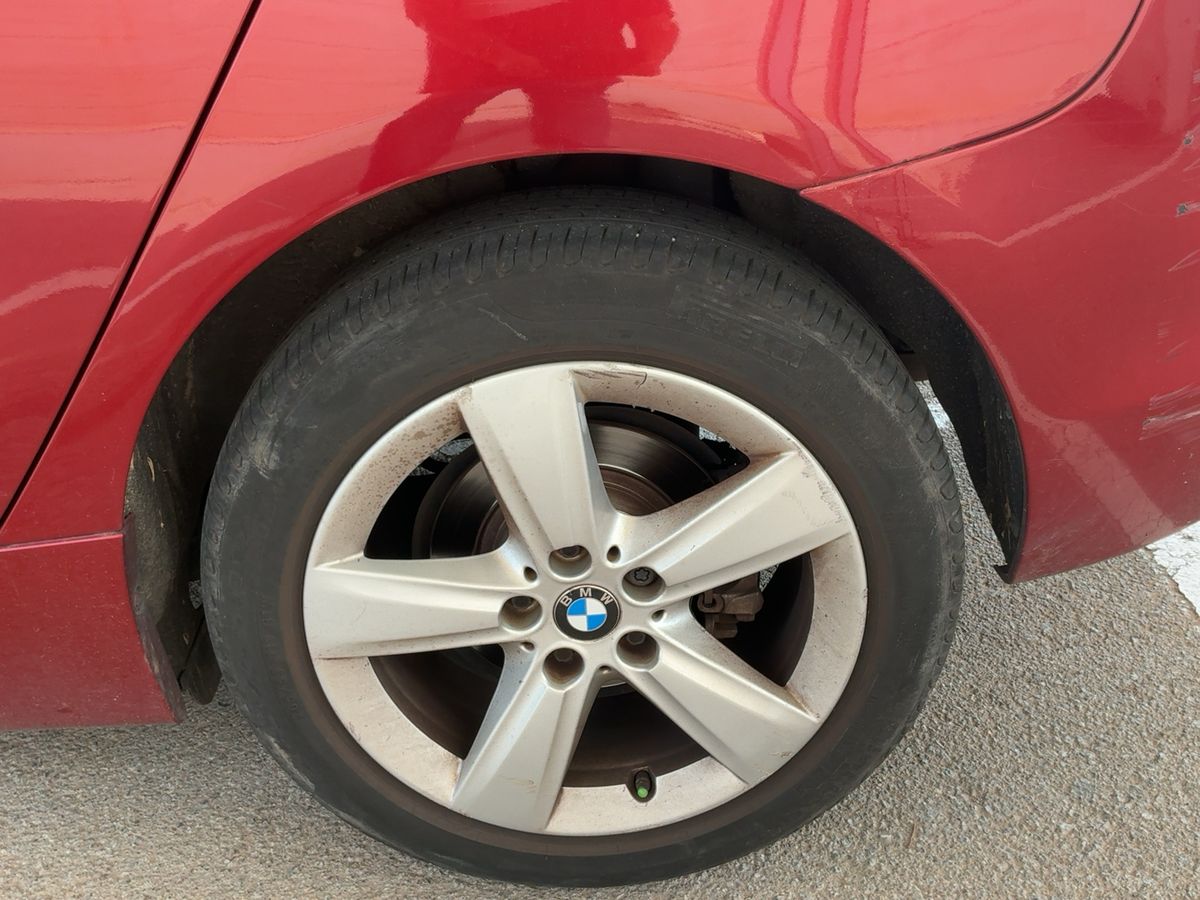 Rear left tire