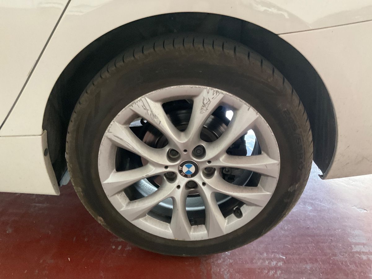 Rear left tire