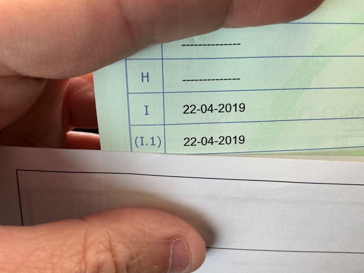 1º matriculación