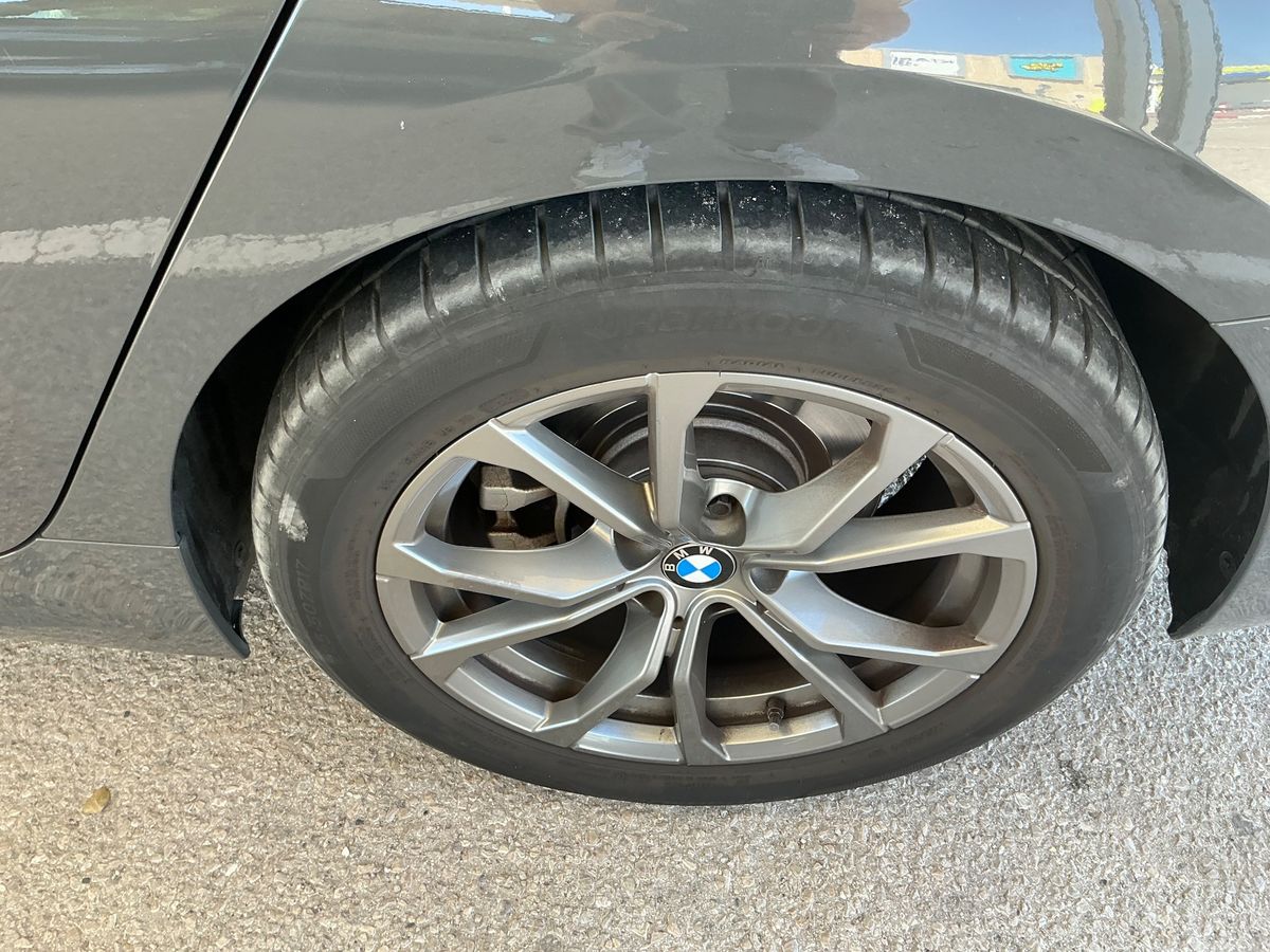 Rear left tire