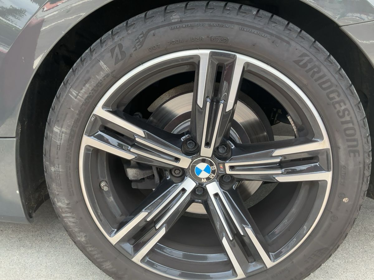 Rear left tire