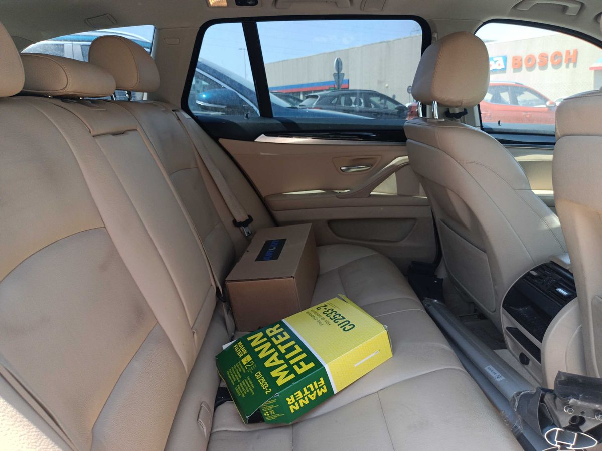 Interior trasero