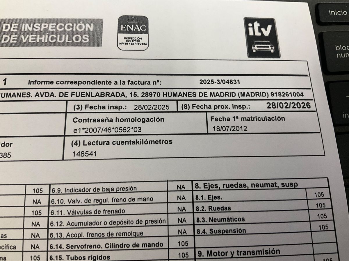 1º matriculación