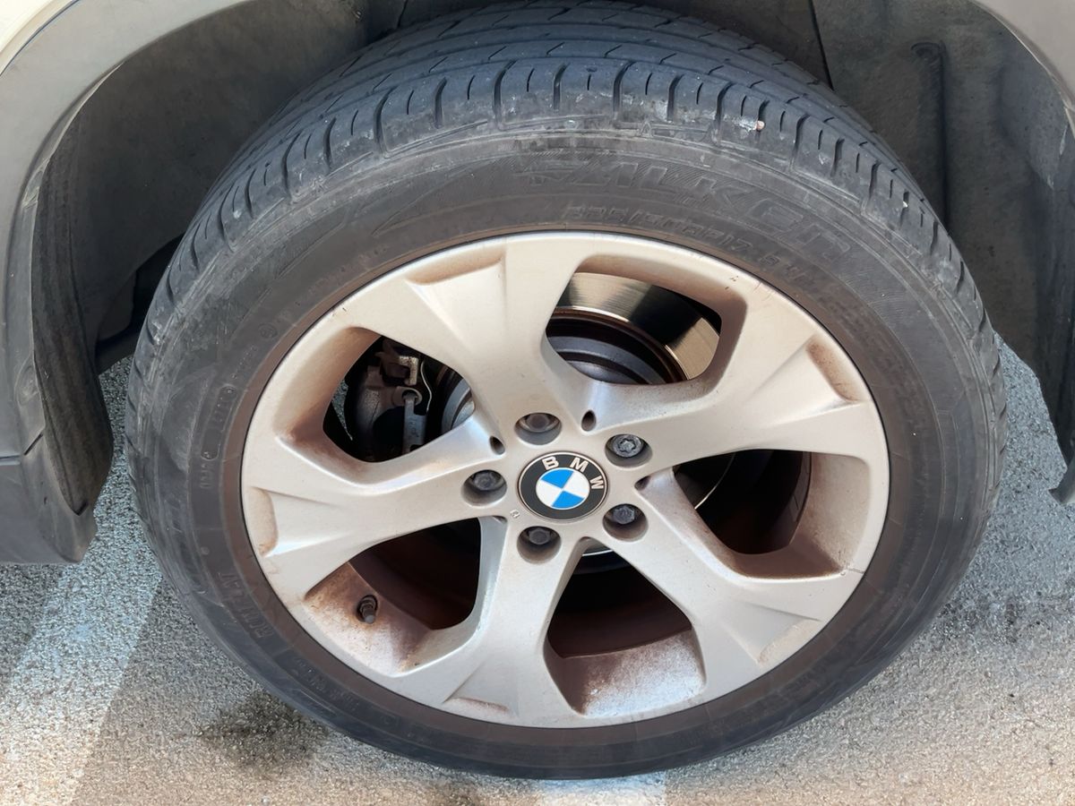 Rear left tire