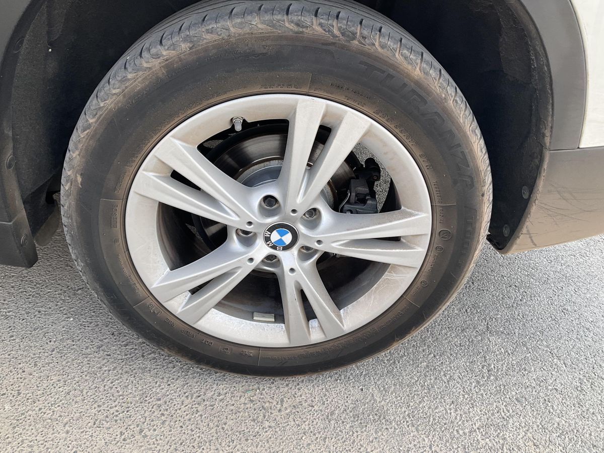 Rear left tire