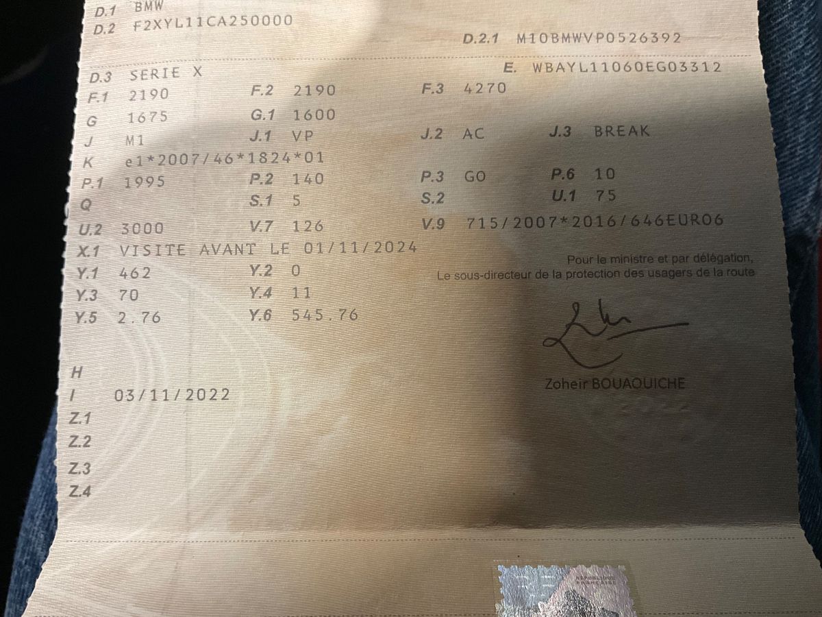 1º matriculación
