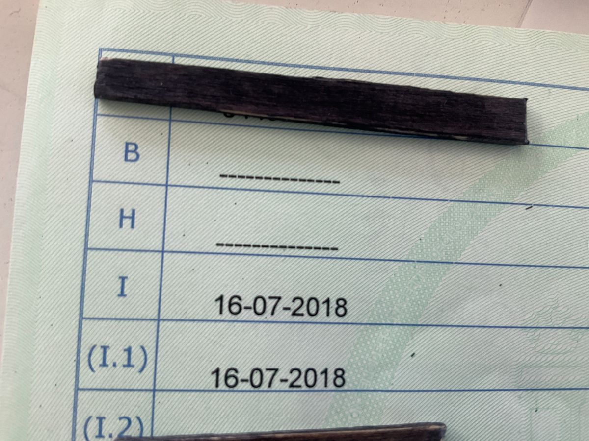 1º matriculación