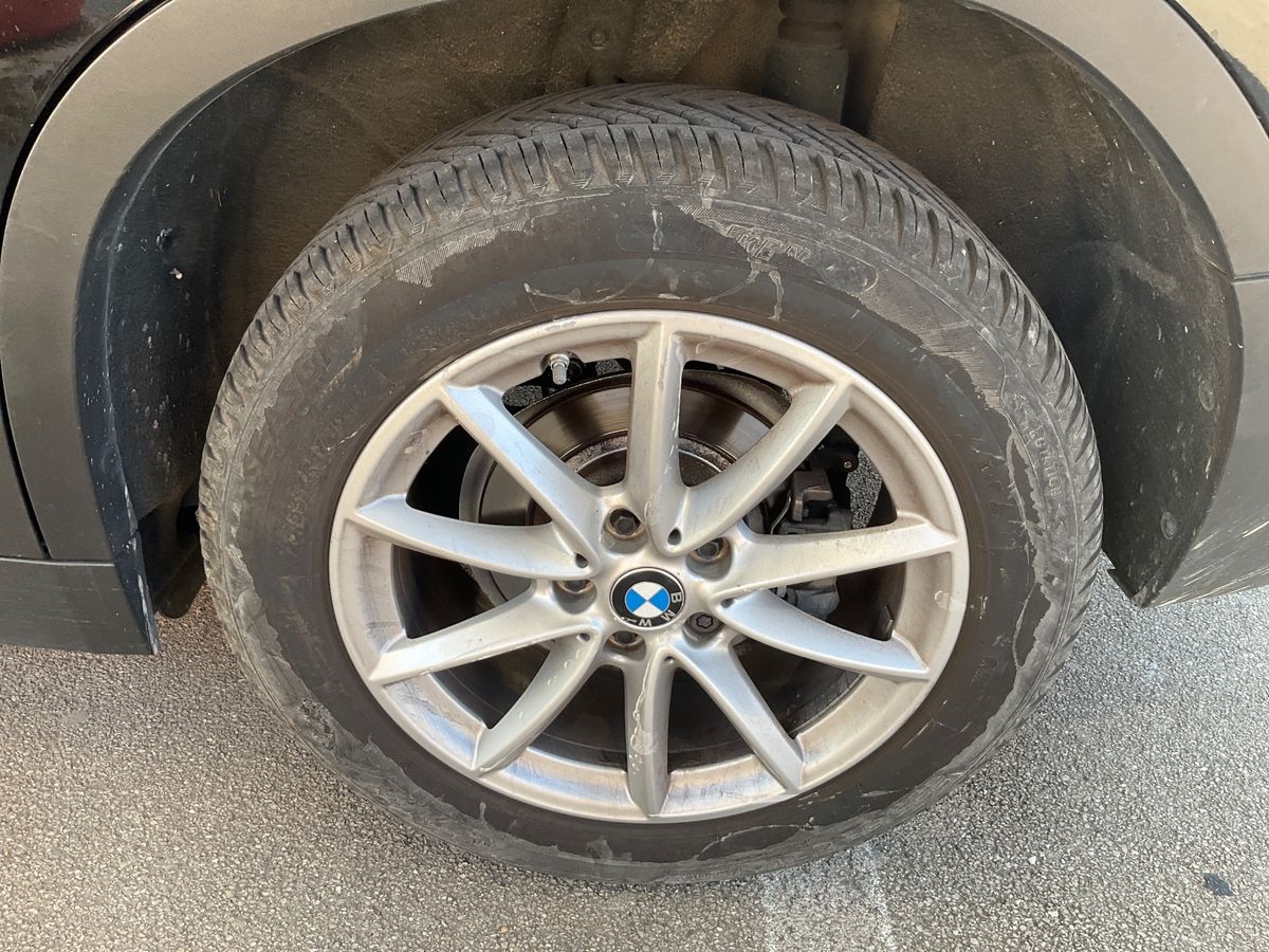 Rear left tire