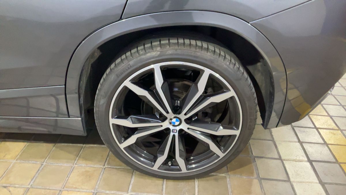 Rear left tire