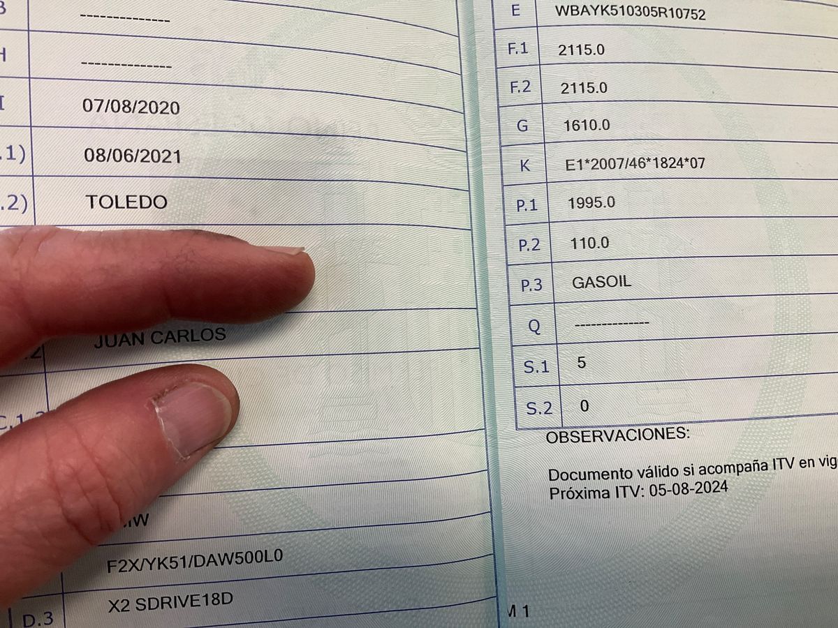 1º matriculación