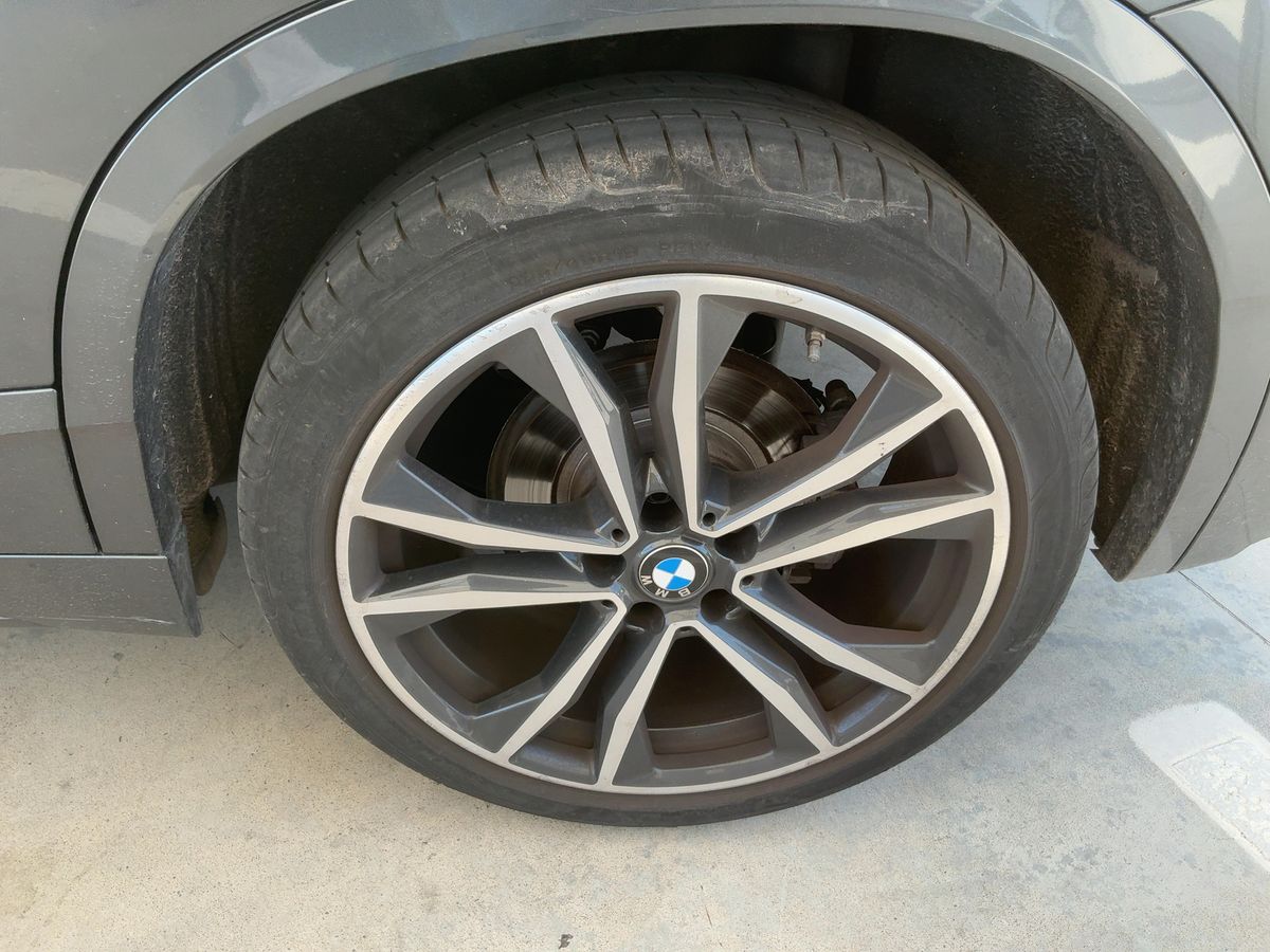 Rear left tire