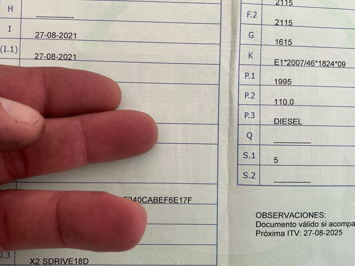 1º matriculación