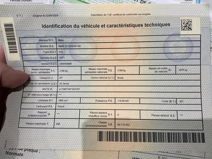 1º matriculación