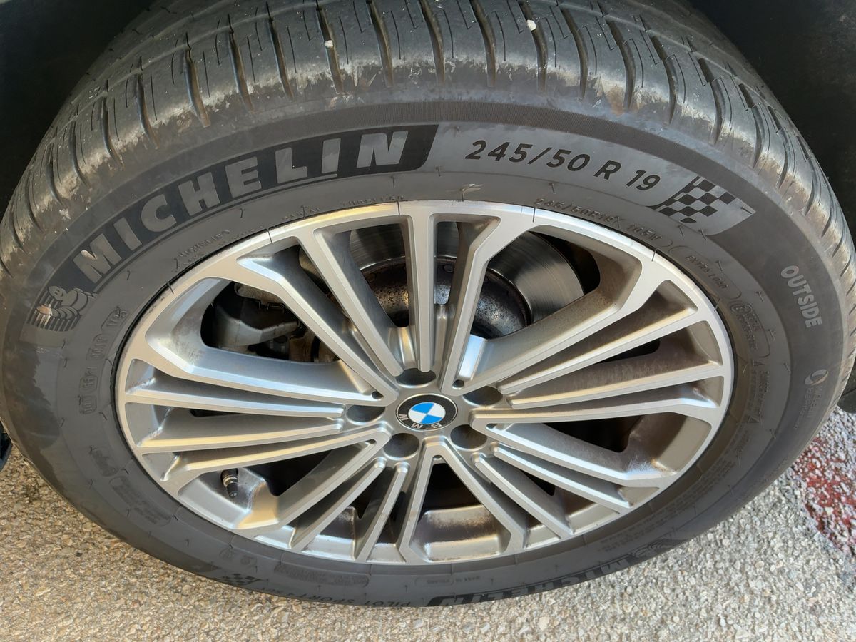 Rear left tire