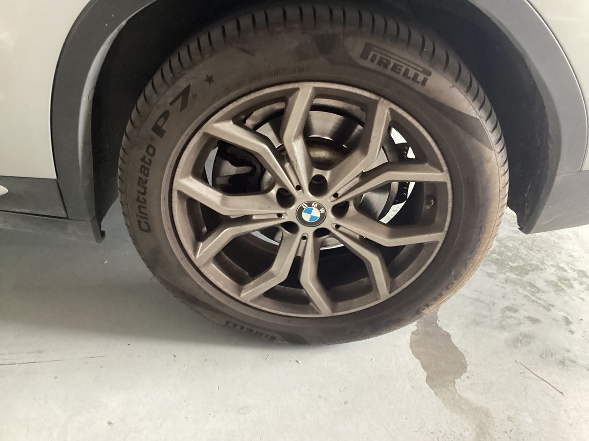 Rear left tire