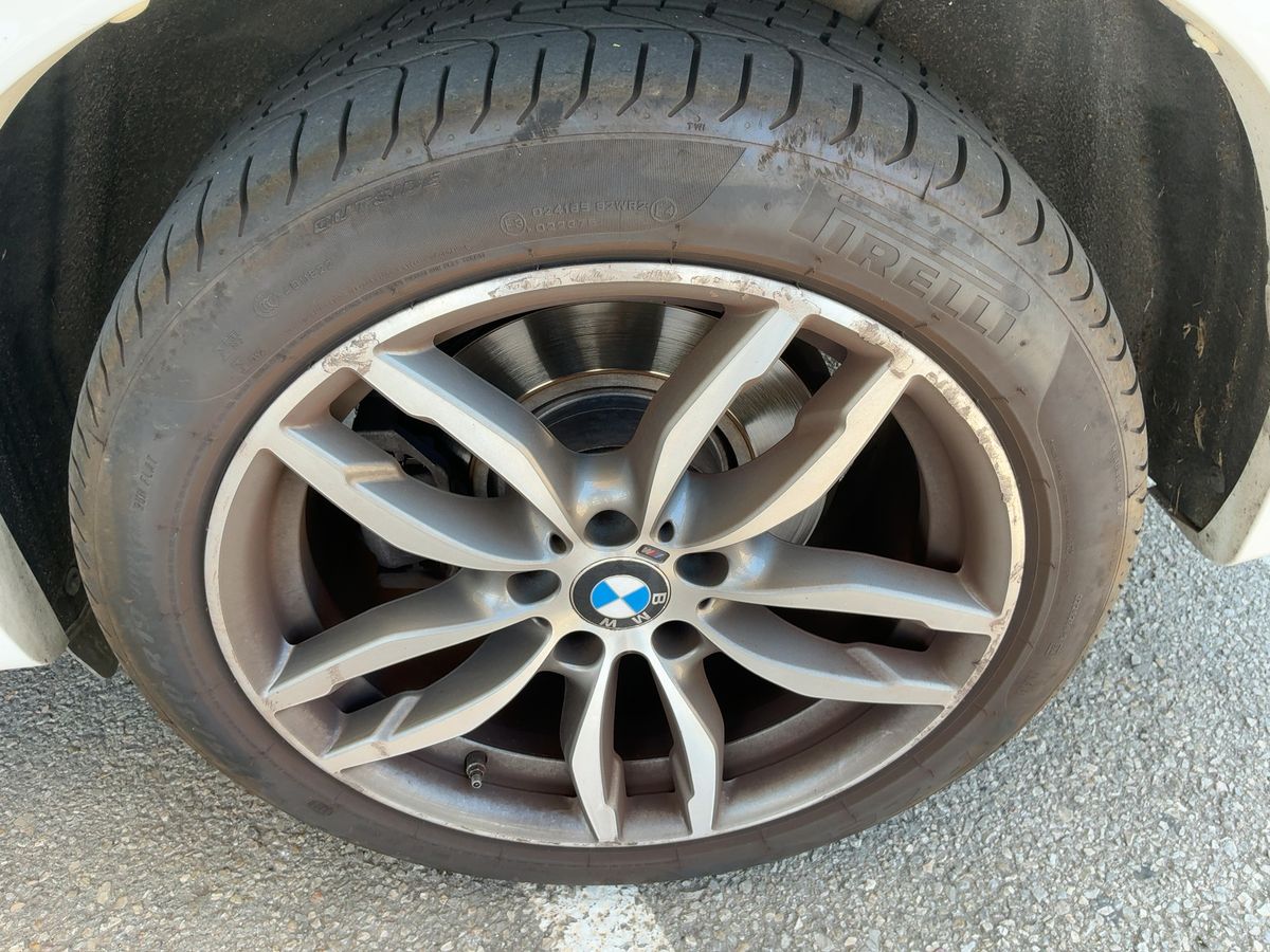 Rear left tire