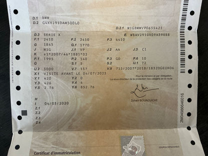 1º matriculación