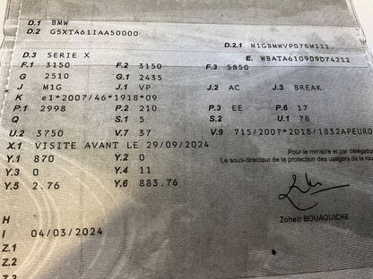 1º matriculación