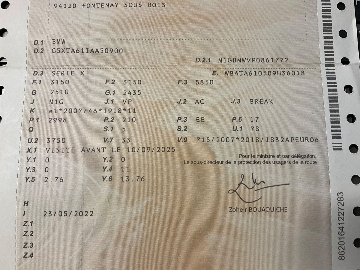 1º matriculación