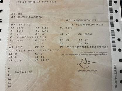 1º matriculación