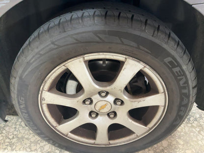 Rear left tire