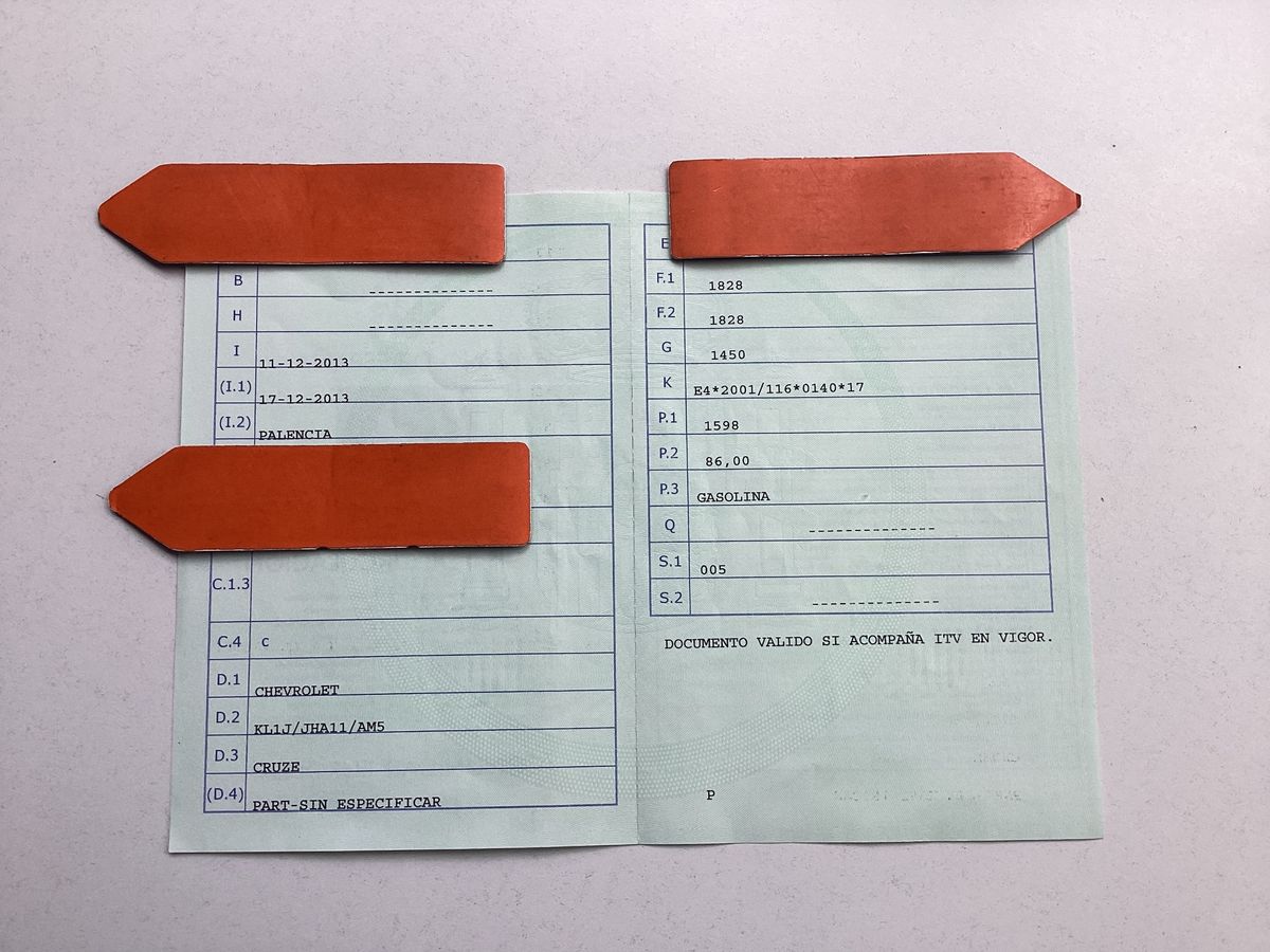 1º matriculación