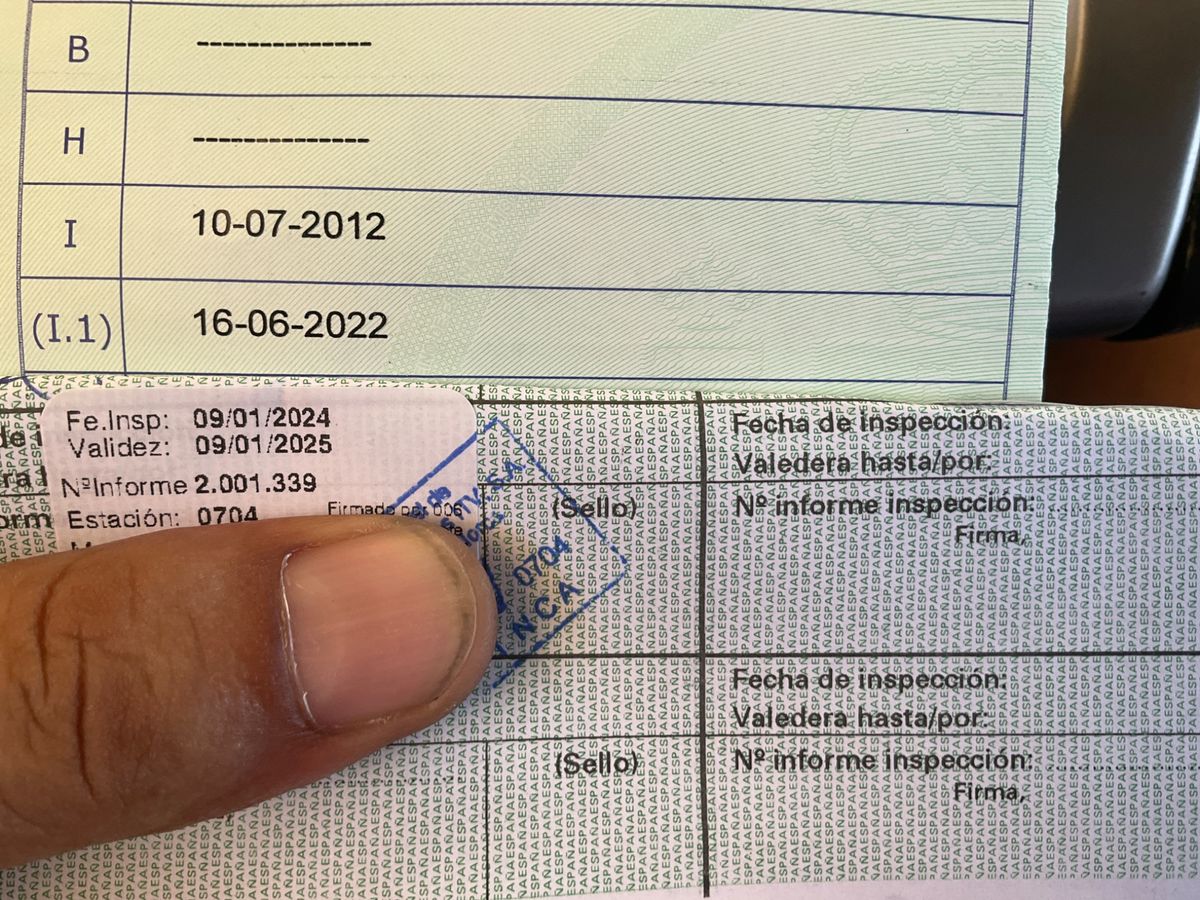 1º matriculación