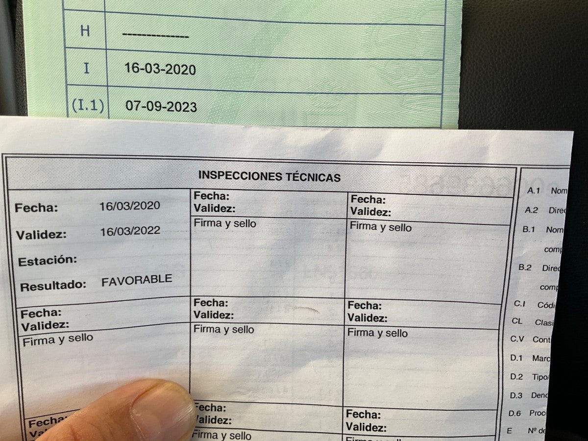 1º matriculación