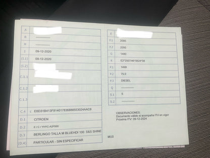 1º matriculación