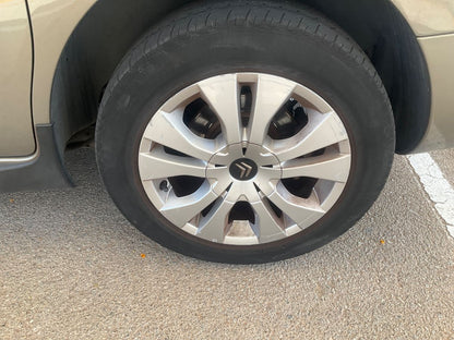 Rear left tire