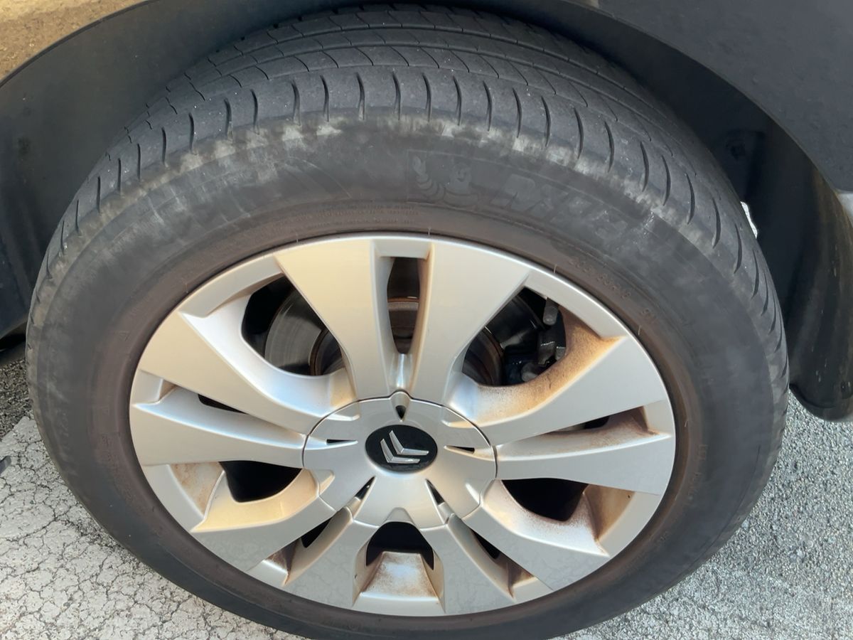 Rear left tire