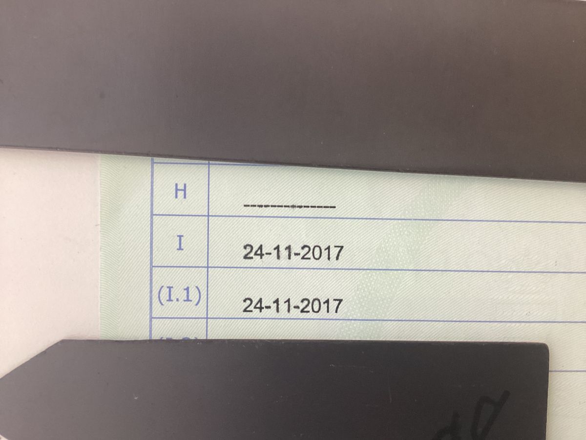1º matriculación
