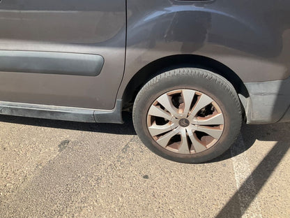 Rear left tire