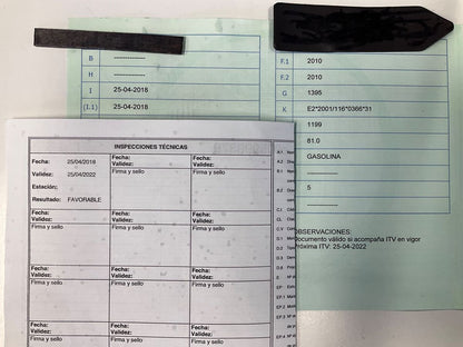 1º matriculación