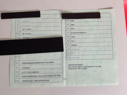 1º matriculación