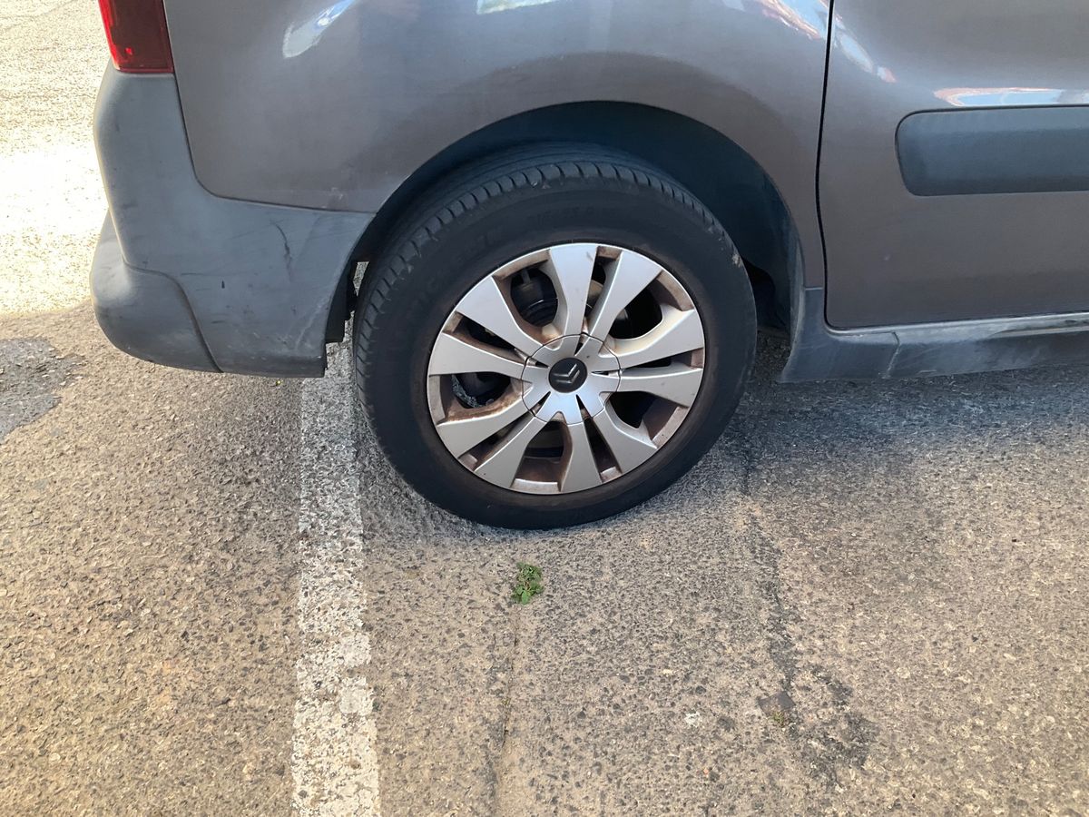 Rear right tire
