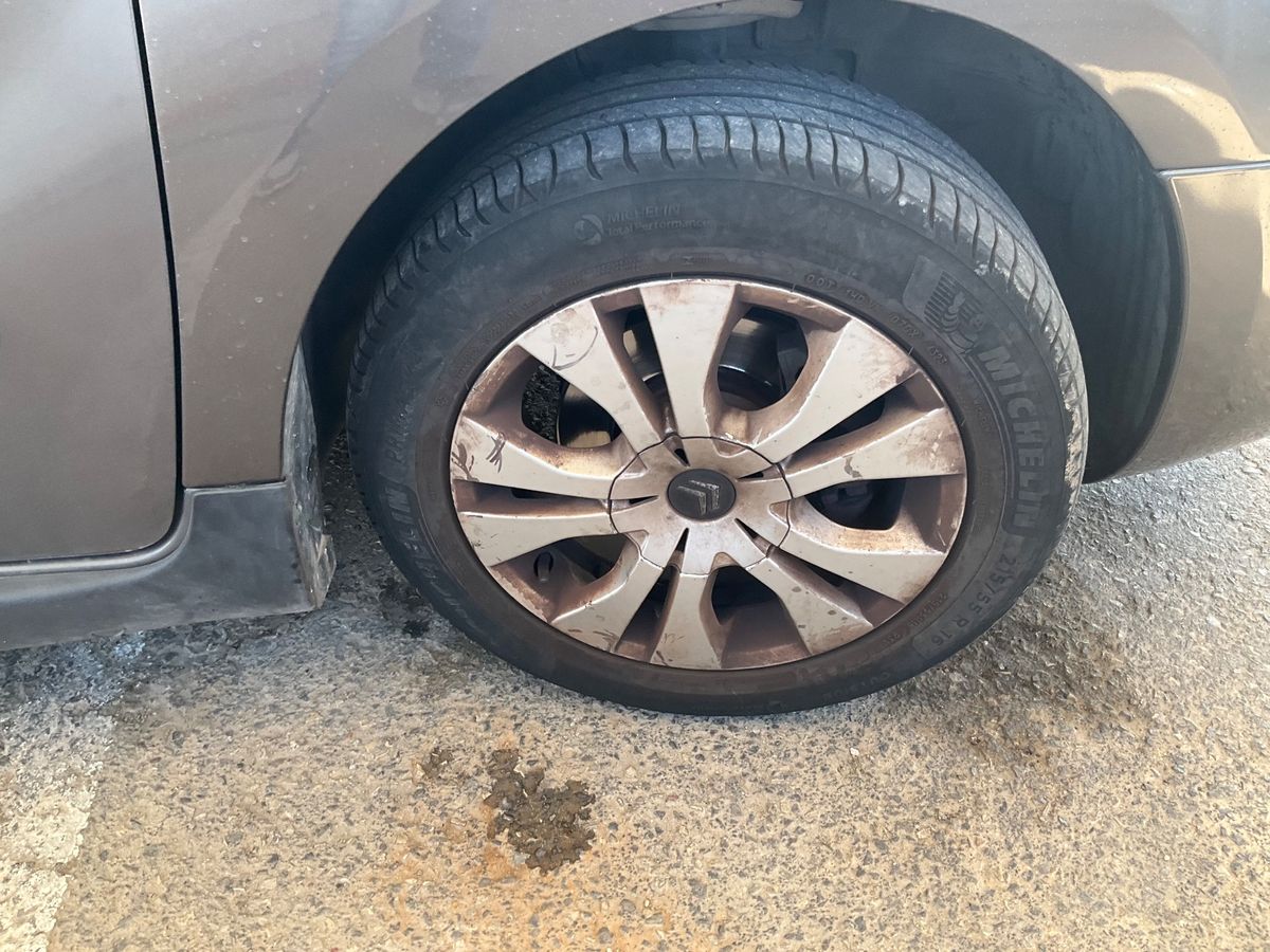Front right tire