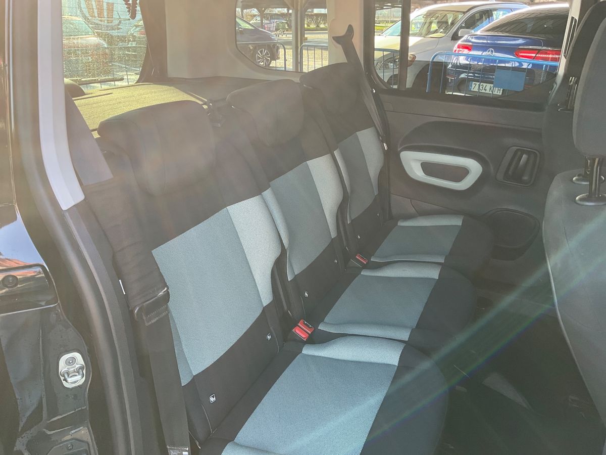 Interior trasero