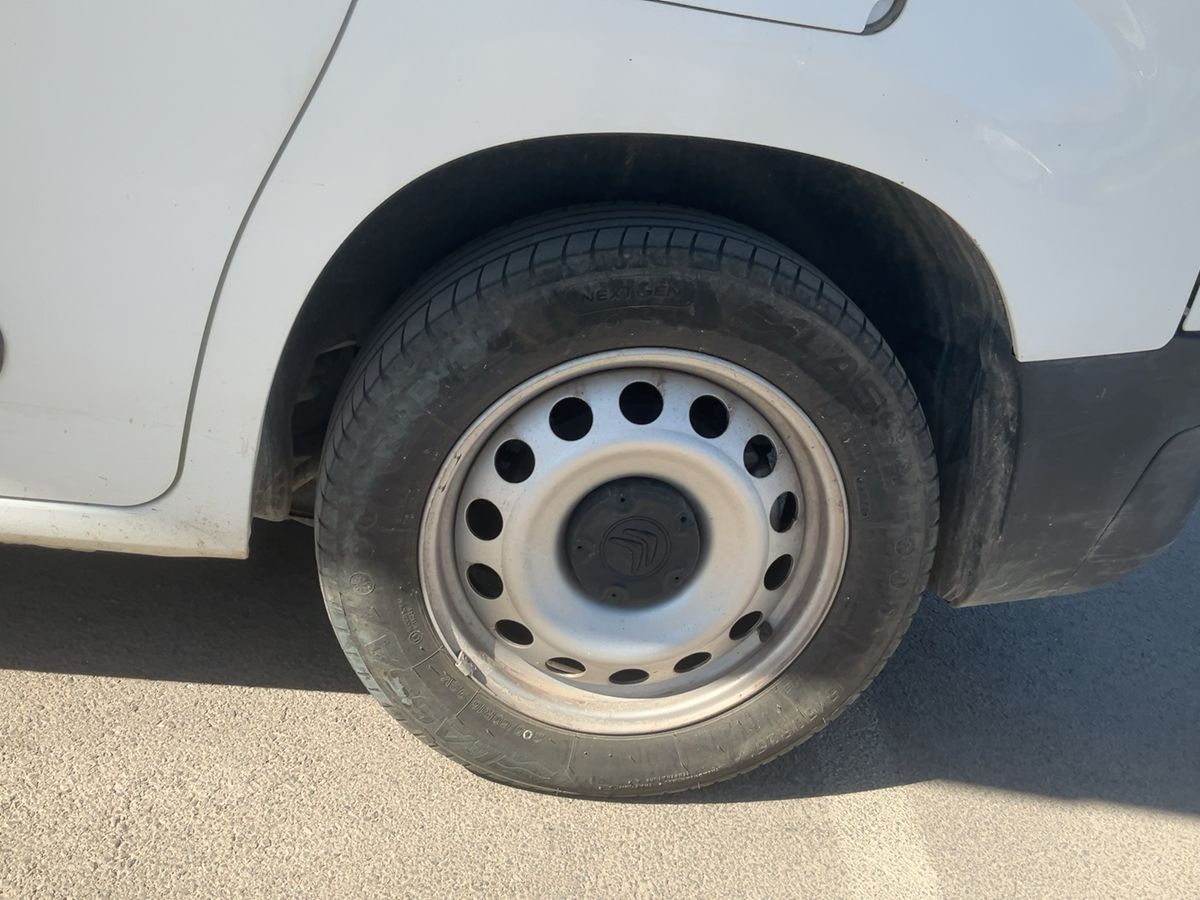 Rear left tire