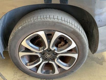 Rear left tire