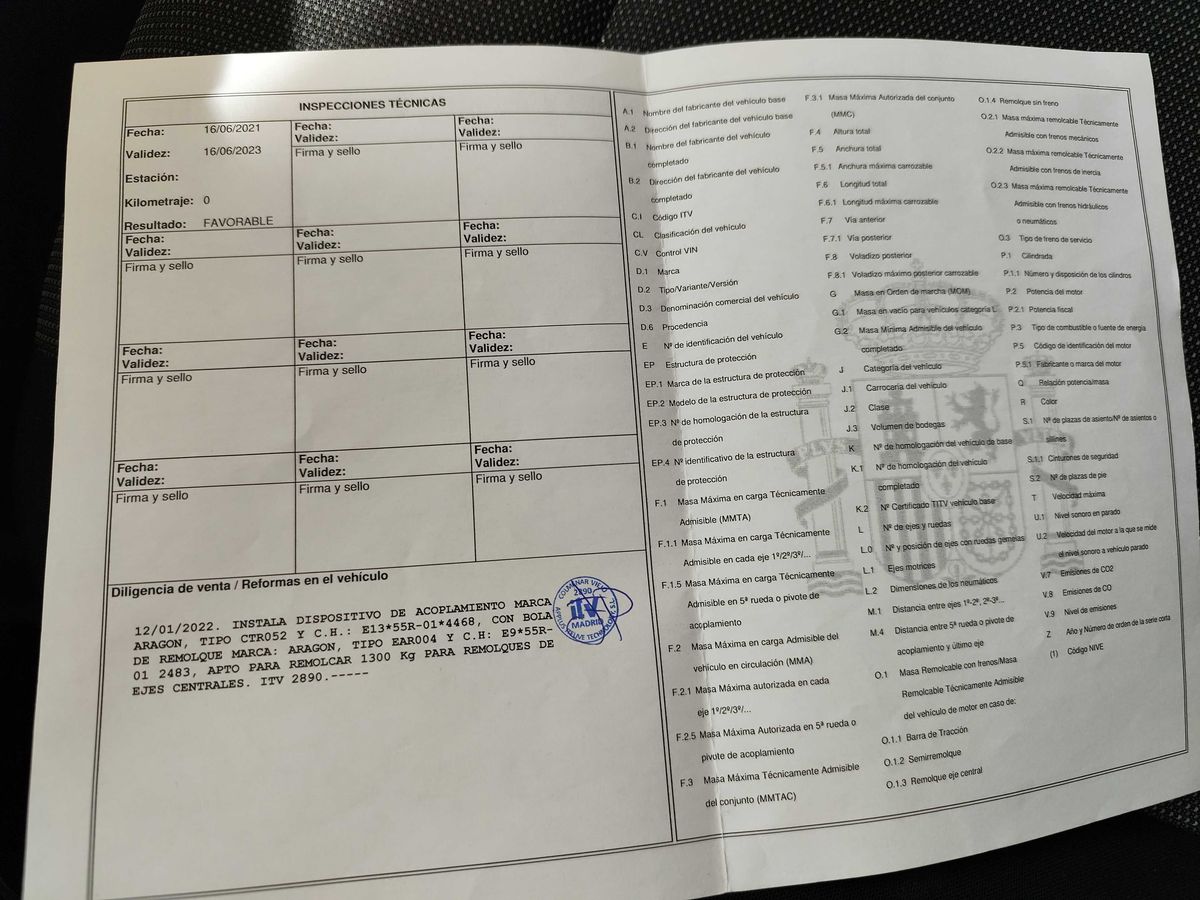 1º matriculación