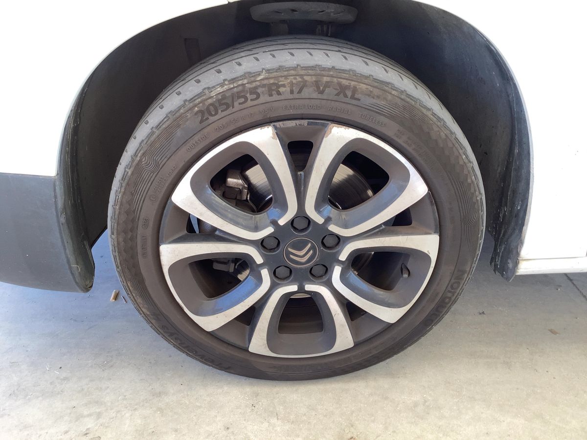 Front left tire