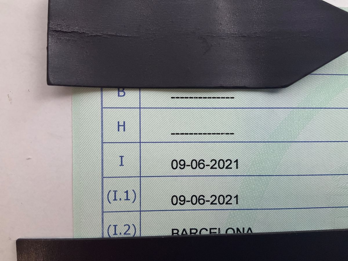 1º matriculación